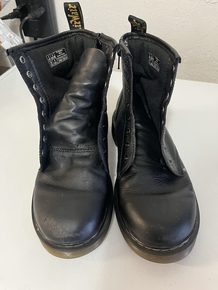Dr. Martens 1460J Boots Air-Wair Sole Bouncing Black JY004 Size 4