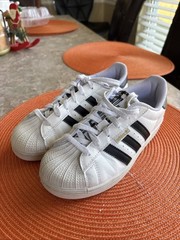 Adidas SuperStar White with Holograms Scales Size Us 3 Shoes Sneakers