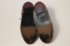 Johnston & Murphy Conard 28-5802 Oxford Kids Size 13 Brown Cap Toe Dress Shoes