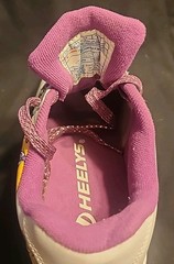 HEELYS split RUGRATS White Purple SNEAKERS Shoes 6 Youth / 7 Women’s