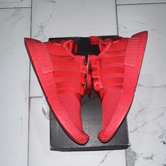 Adidas NMD_R1 ScarlettSize 5 Women Red Sneakers US 5 Unisex Kids Low Top