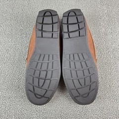 Steve Madden Jared Loafers Boys Youth Size 7 Brown Faux Leather Slip-On Shoes