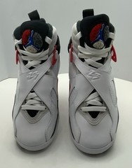 Nike Air Jordan 8 Retro Bugs Bunny GS Size 3.5y Shoes 305368 100 White Black Red