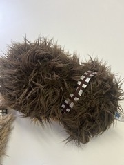 Star Wars Chewbacca Bundle, Furry Slippers Kid Size 2-3 And Chewy Stuffed Animal