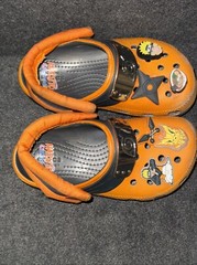 Crocs Naruto Shippuden Classic Clogs Kids Size 11C Slip On Sandals