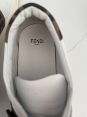 Fendi Kids Unisex Monogram Strap Designer Casual Walking Fashion Sneaker