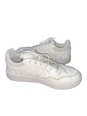Adidas Hoops 3.0 Cloud White Dash Big Kids Youth 4 Athletic Basketball Sneakers