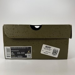 Jordan 4 Retro SE Craft Medium Olive GS FB9928-200 Kids Size 5Y Sneakers