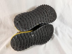 Southpole Kids Shoes Black Yellow Running Shoes Sneakers Size 9 Lace-Up EUC
