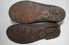Ugg Kids Waterproof Leather Slushy Espresso Boots, Unisex Size 1