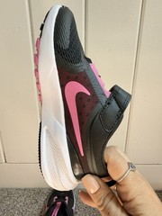 Nike Dynamic Fit Kids Sneaker Black Pink White 11.5C HF7005-005