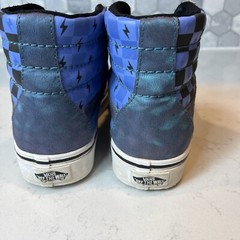 VANS x HARRY POTTER Transfiguration Sk8 Hi Top Skate Shoes Blue Mens Size 4.5