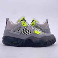 Air Jordan (GS) 4 Retro „NEON“ 2020 – Size 4.5Y – ct5343 007 (15479-3)