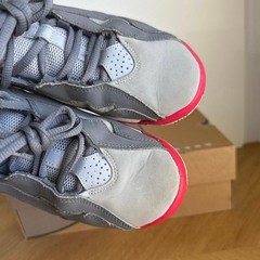 Jordan True Flight ‘Cool Grey/ Pink’ Kids Sneakers 342774-003 -SZ 6 Y