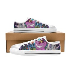 Alice in Wonderland Custom Low Top Canvas Sneaker Shoes For Kids