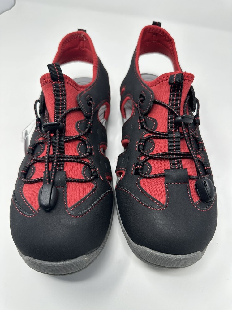 Sonoma Whirlwind Kids Sandals Black/ Red Size 6