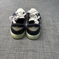 Jordan 1 Retro Low OG Black Raspberry PS Size 12C Glow Sneakers Shoes HF0411-001