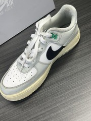 Nike AIR Force 1 LV8 2 AF1 Split Silver White Black 6.5Y DZ2660 001