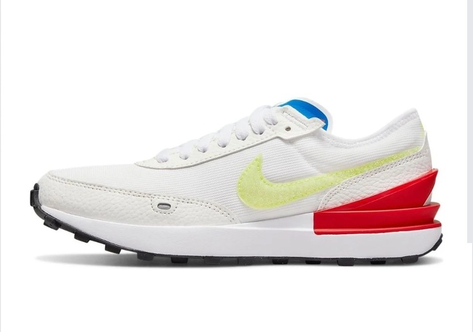Nike Waffle One GS ‚White Light Lemon Twist Youth Sz 7