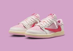 Travis Scott Tropical Pink PS Size 3Y Jordan 1 Low OG SP Unopened With Box