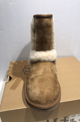 UGG K HADLEY BOOTS 1010253 CHESTNUT KIDS SIZE US11/UK 10/EU 28/JAPAN 17.5 NEW