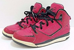 Nike JORDAN Flight SC2 Gym Basketball Shoes Youth 2 Cherry Sneaker Red / Pink