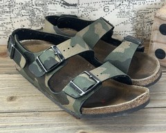 Birkenstock Camouflage Sandals Kids Size 2 Comfort