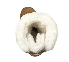 REDVOLUTION New Kids Classic Snow Boots Faux 12 Little Kid Camel (Two Button)