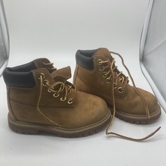 Timberland Wheat Tan Suede Classic Premium Boot – Toddler Kid Size 10