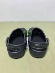 Crocs Classic Kids Clogs C9 Black Rubber Breathable Slingback Round Toe