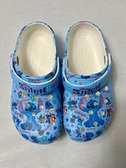 Lilo and Stitch Clogs Kids Shoes Slip On Sizes 7.5″- 8″ Unbranded GREAT SOLES!