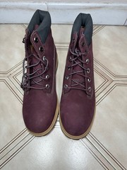 Timberland PRM 6 Inches Maroon Burgundy TB0A1BAQ Youth 7