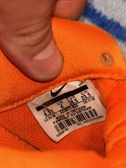 Nike Air Force 1 Low “Just Do It” Orange – Size 4.5Y