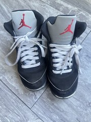Air Jordan Retro 5 PS „Black Metallic “ Size 12c
