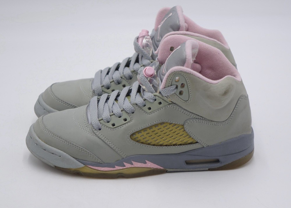 Size 4Y – Nike Air Jordan 5 Retro „Stealth“ Shy Pink 2006