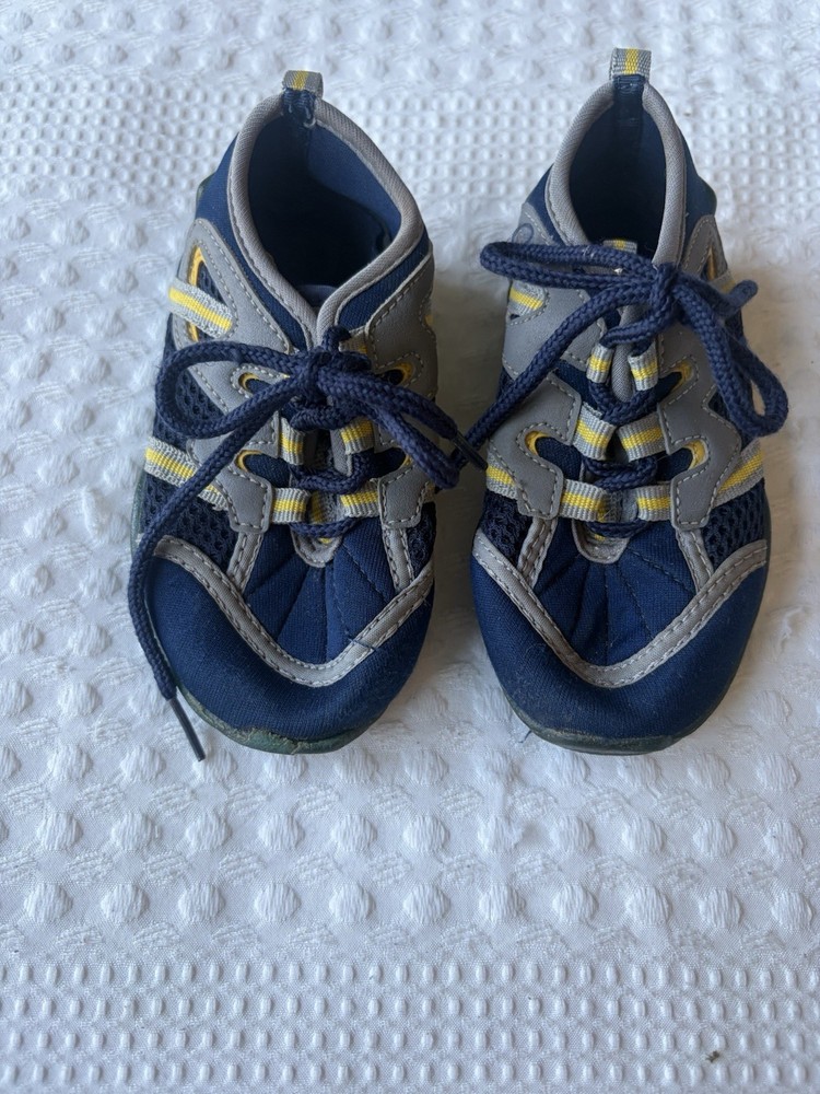 Sand And Sun Blue Sneaker Sandals Childrens Size 6 Beach