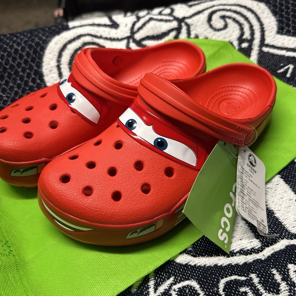 Crocs Junior 1 Limited Edition Disney Pixar Light Up ⚡️🏎️