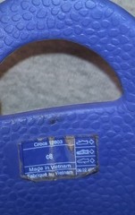 CROCS HANDLE IT BLUE WATERPROOF RAINBOOTS No. 12803 CHILD’S SIZE C8