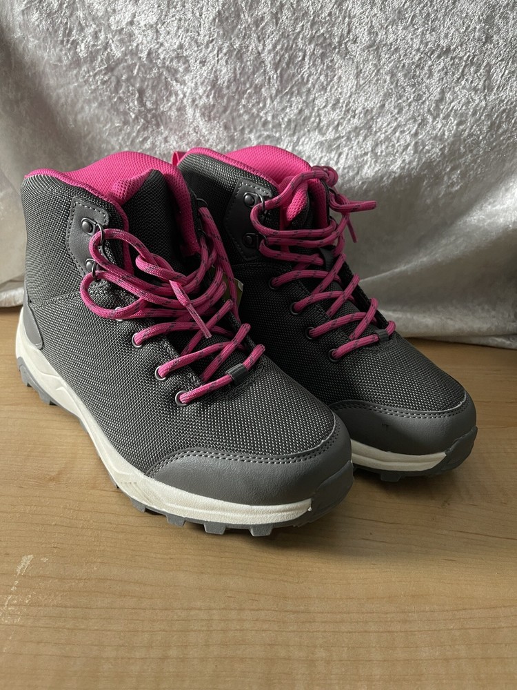 🆕 All in Motion-Kids Dawson Grey/Pink Water Boots size 6 / Women Size 8