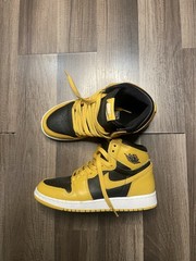 Nike Retro Air Jordan Pollen Yellow Pollens Black 1s 1 GS Sz 4