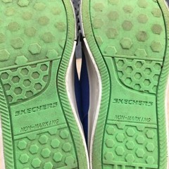Skechers Kool Brick Kicks Youth 1 Blue Mid Top Lace Up Platform Canvas 402223L