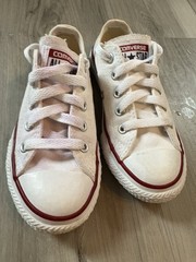 Converse Chuck Taylor All Star Juniors Low White &Batman-Superman Sz11 BOTH 🔥