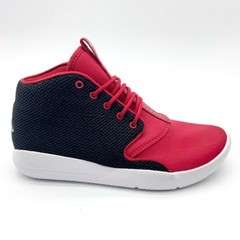 Jordan Eclipse Chukka Black White Gym Red Kids Size 4 Basketball 881454 001