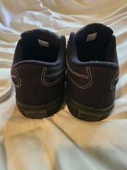 New VANS 5.5J Old Skool V Sneaker Black On Black Fit A Woman Size 5 So Unisex