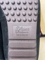 Kids Dluxe By Dearfoams Cognac Shearling Slippers – Size 5 NEW!!