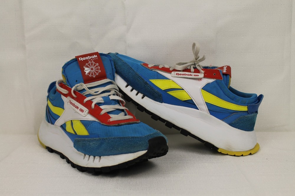 Reebok Classic Leather Legacy J Dynamic Blue FY9114 Kids 6Y Women 7.5 Sneakers
