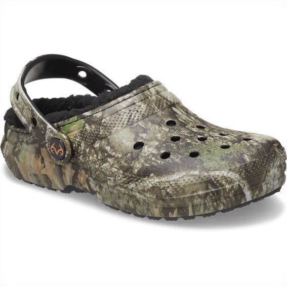 NEW Crocs Kids’ Sizes C11-J4 Realtree APX Lined Classic Clog – Multi