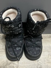 Dolce & Gabbana Junior Moon Boots Size EU-28–31 Kids Winter Snow Boots