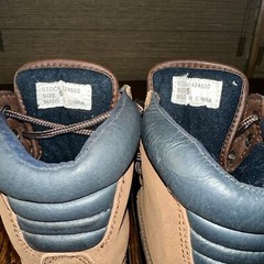 LaCrosse Thinsulate Blue Brown Insulated Winter Snow Duck Boot Kids Sz 5 Clean!