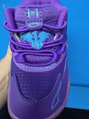 PUMA MB.01 LaMelo Ball High Top Basketball Sneakers Purple Blue Kids 4C 19